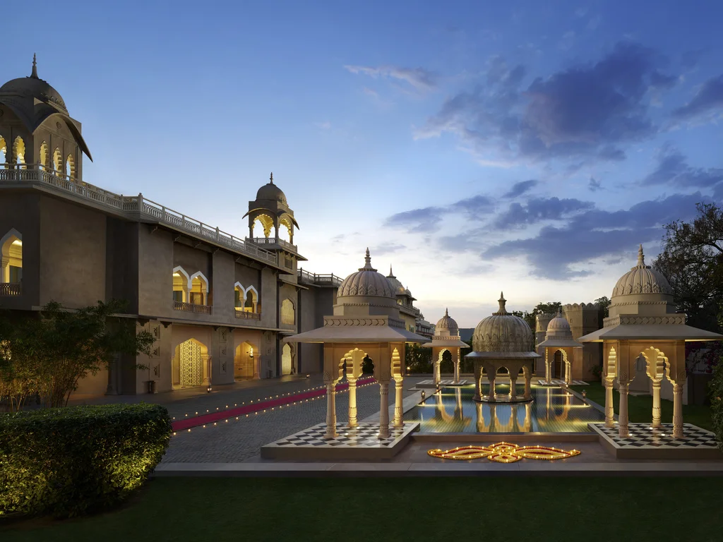 Fairmont Jaipur - Sahelion Ki Badi & Grand Staircase Area